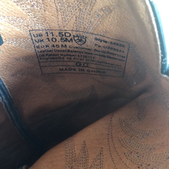 Ariat cowboy boots - Picture 5 of 12